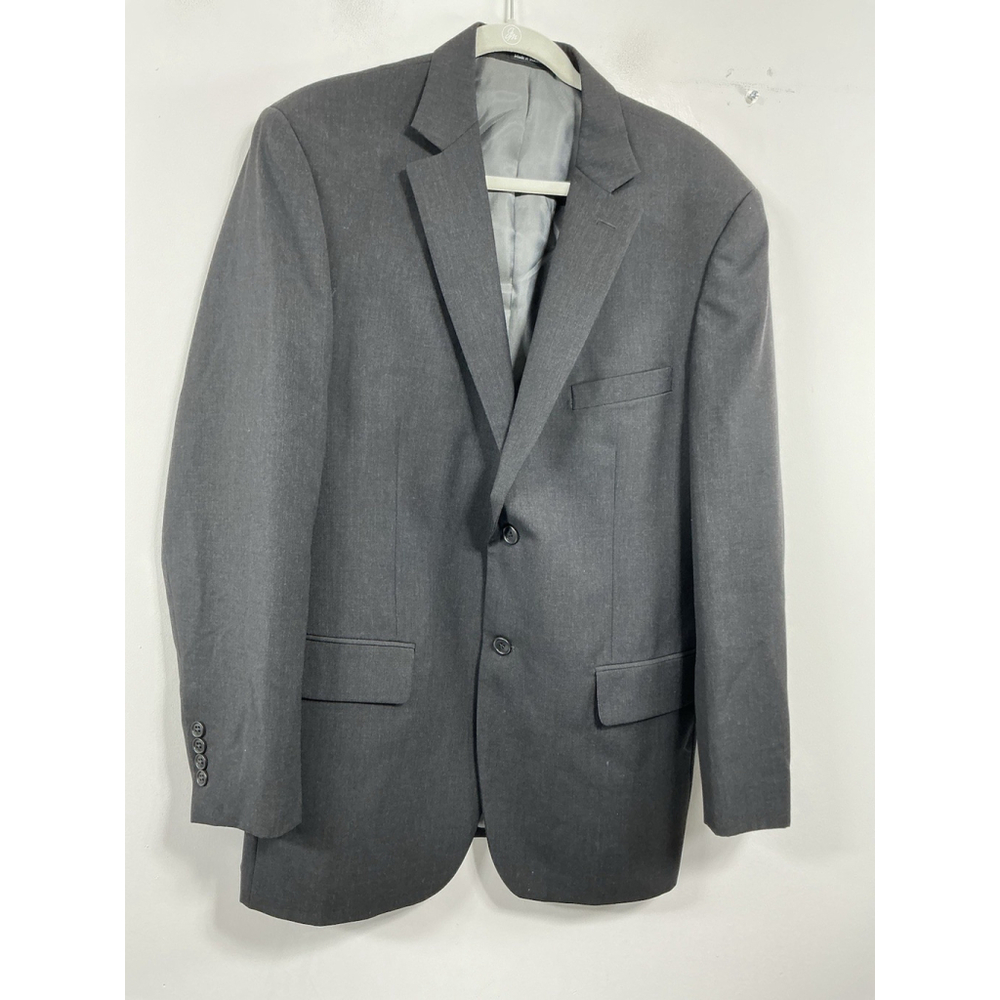Mens Wilke-rodriguez Lined Sports Coat 44R Black Excellent